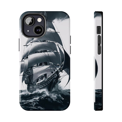 Tempest Voyage Pirate Ship Tough Phone Case