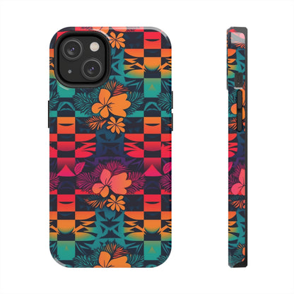 Electric Plumeria - Hawaiian Tough Phone Case