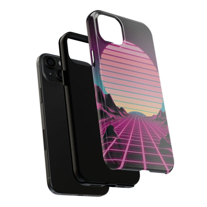 Neon Horizon Defender GridCase