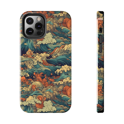 Colorburst Coast - Wave of Colors - Tough Phone Case