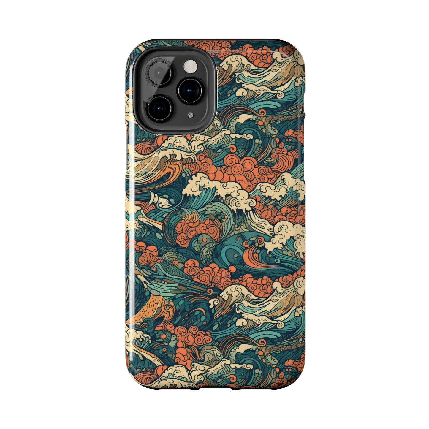 Vibrant Waves - Wave of Colors - Tough Phone Case