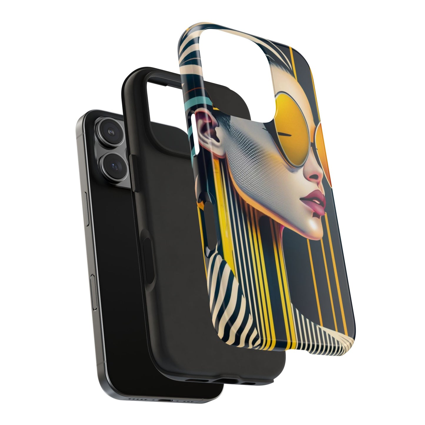 Shinkawa-Inspired Sunglasses Woman Tough Phone Case