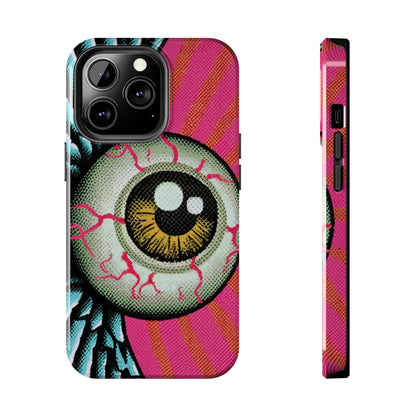 Winged Eye Pop Art Tough iPhone Case