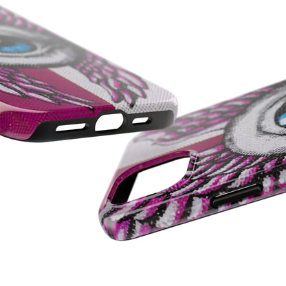 Dual-Tone Winged Eye iPhone Case