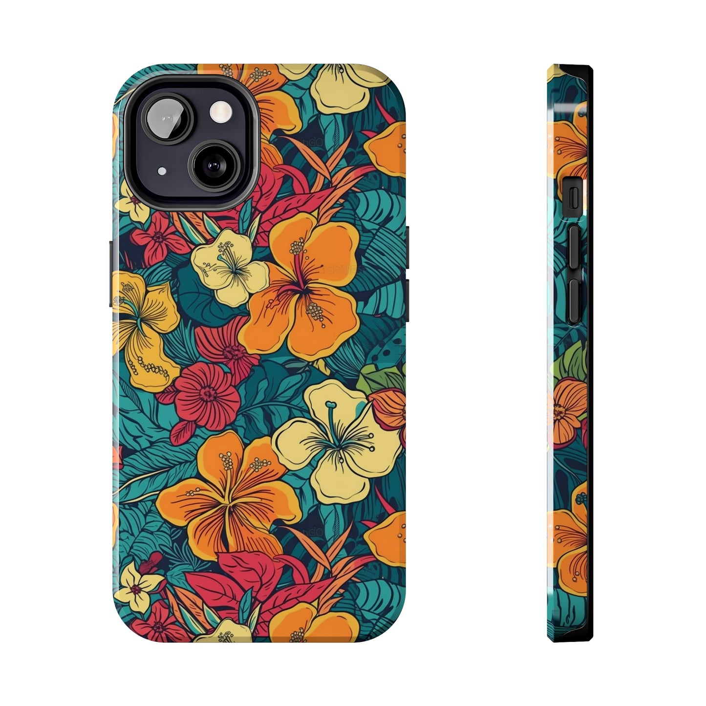 Brilliant Lokelani - Hawaiian Tough Phone Case