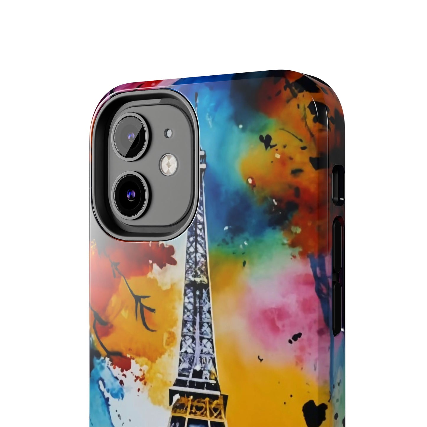 Vibrant Twilight Eiffel Defender Case