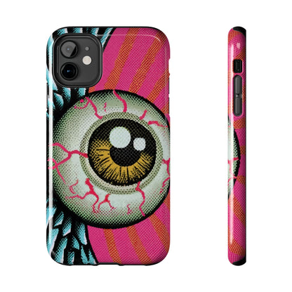 Winged Eye Pop Art Tough iPhone Case