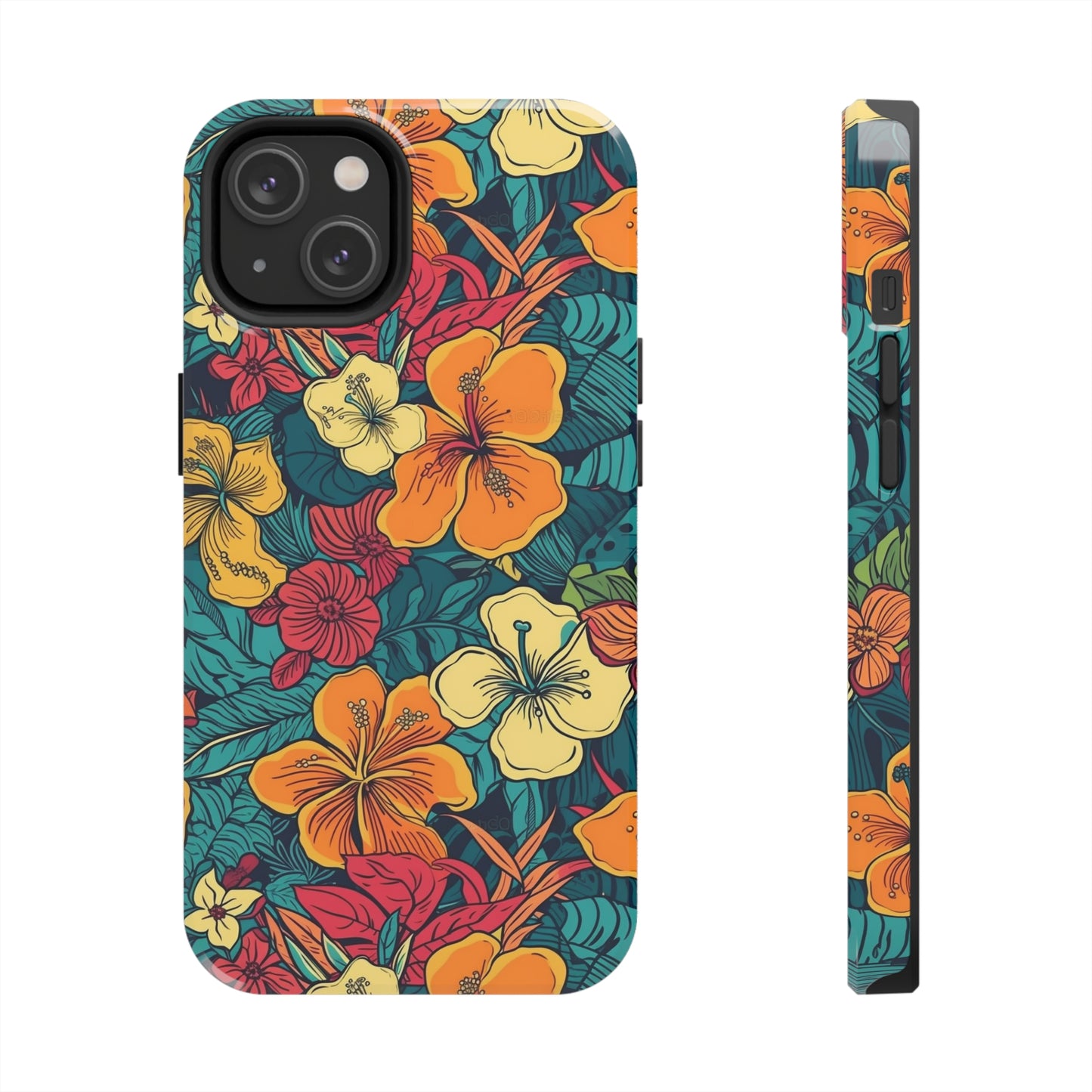 Brilliant Lokelani - Hawaiian Tough Phone Case