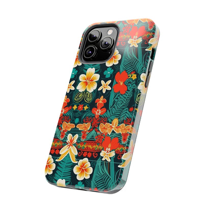 Hibiscus Haze - Hawaiian Tough Phone Case