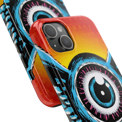 Bursting Vision Winged Eye iPhone Case