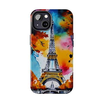 Vibrant Twilight Eiffel Defender Case