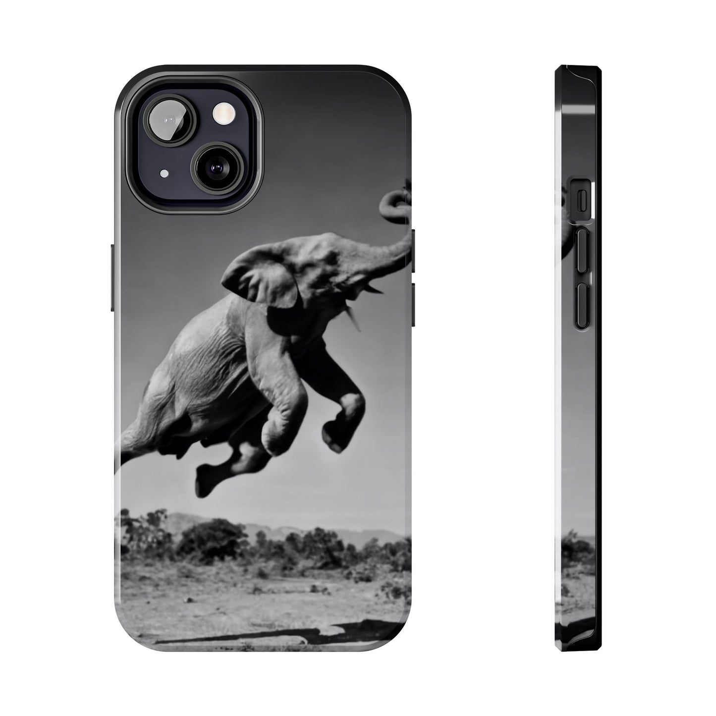 Majestic Elephant Leap Tough Phone Case