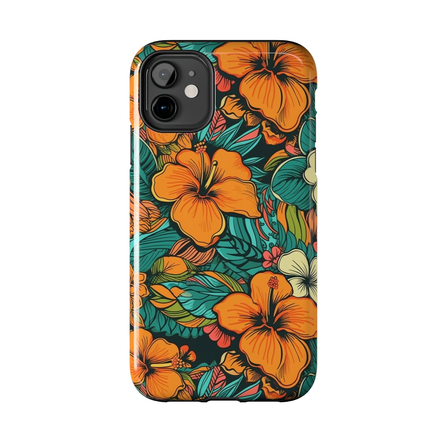 Sunset Tiare - Hawaiian Tough Phone Case