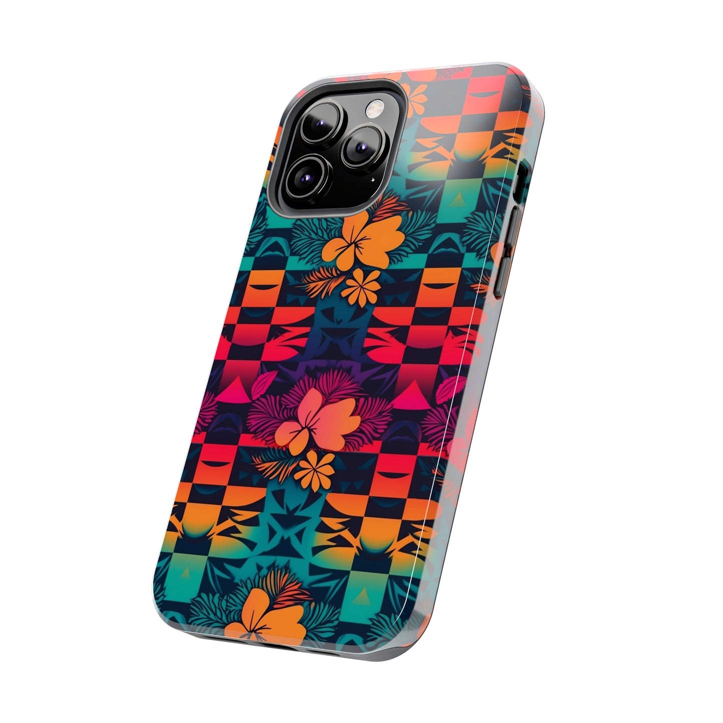 Electric Plumeria - Hawaiian Tough Phone Case