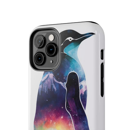 Arctic Majesty Penguin Tough Phone Case