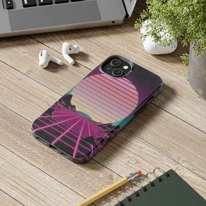 Neon Horizon Defender GridCase