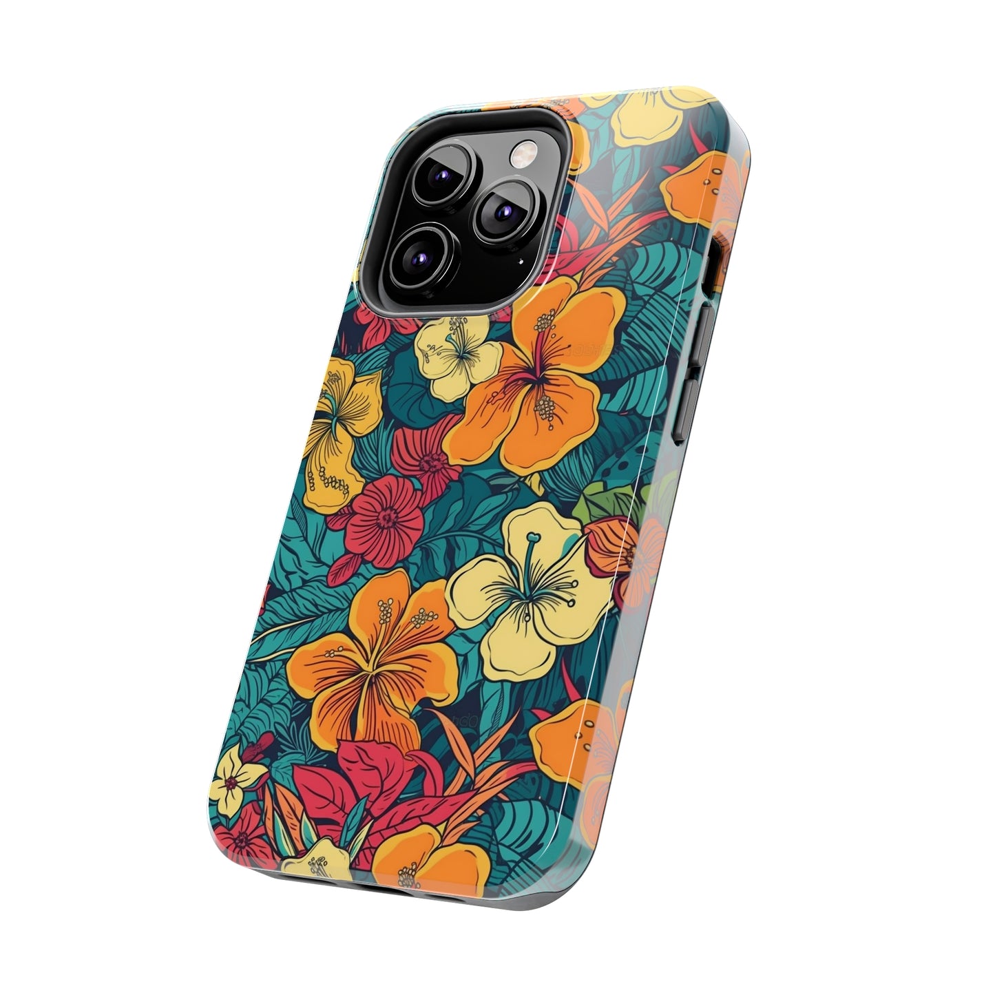 Brilliant Lokelani - Hawaiian Tough Phone Case