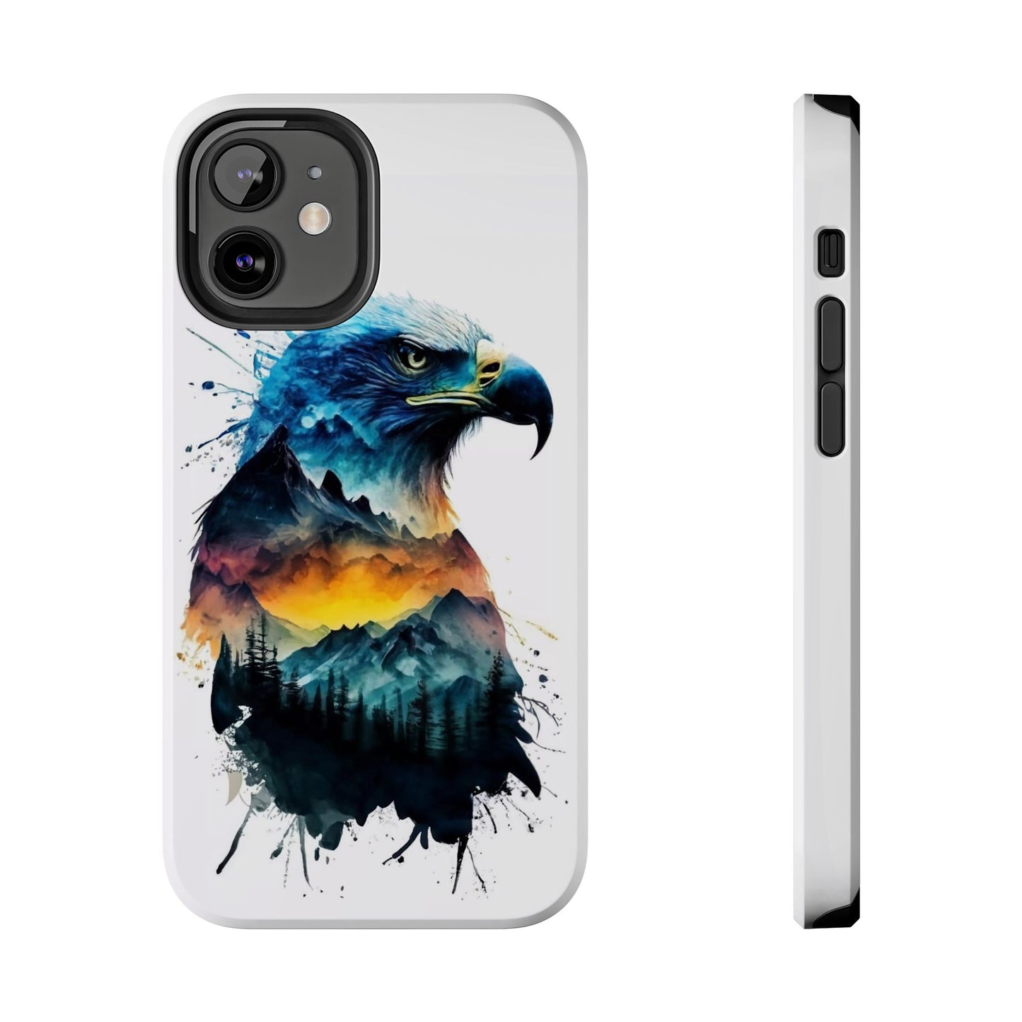 Intense Gaze Bald Eagle Tough Phone Case