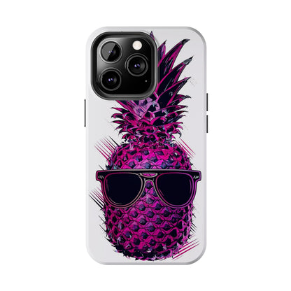 Pineapple Paradise Sunglasses Tough Phone Case