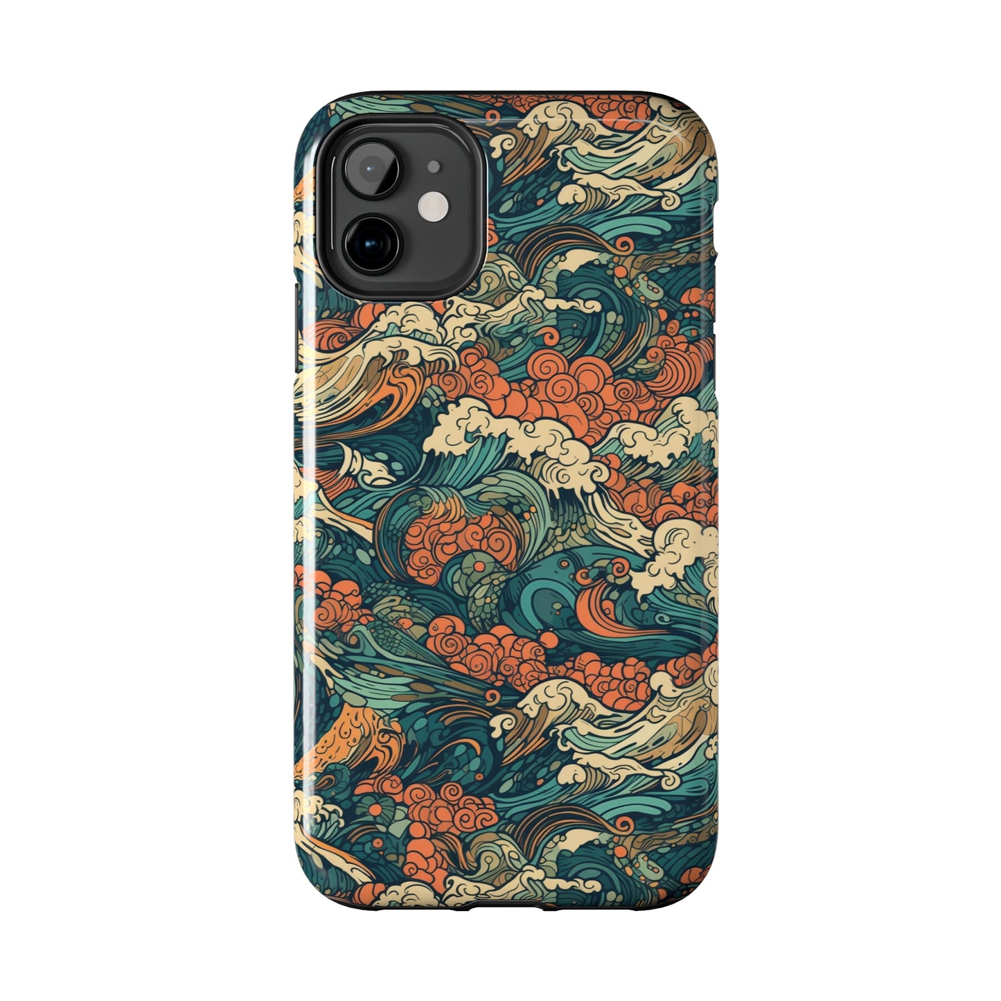 Vibrant Waves - Wave of Colors - Tough Phone Case