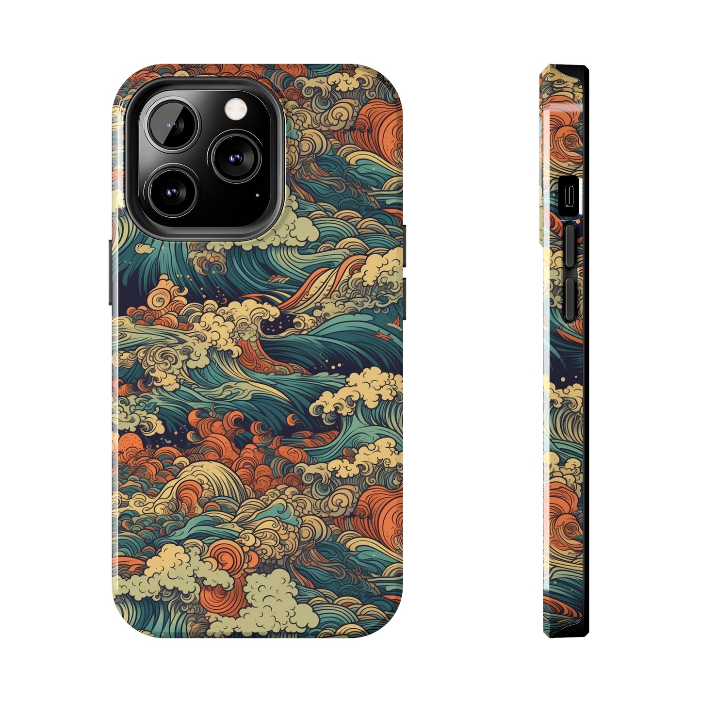 Colorburst Coast - Wave of Colors - Tough Phone Case