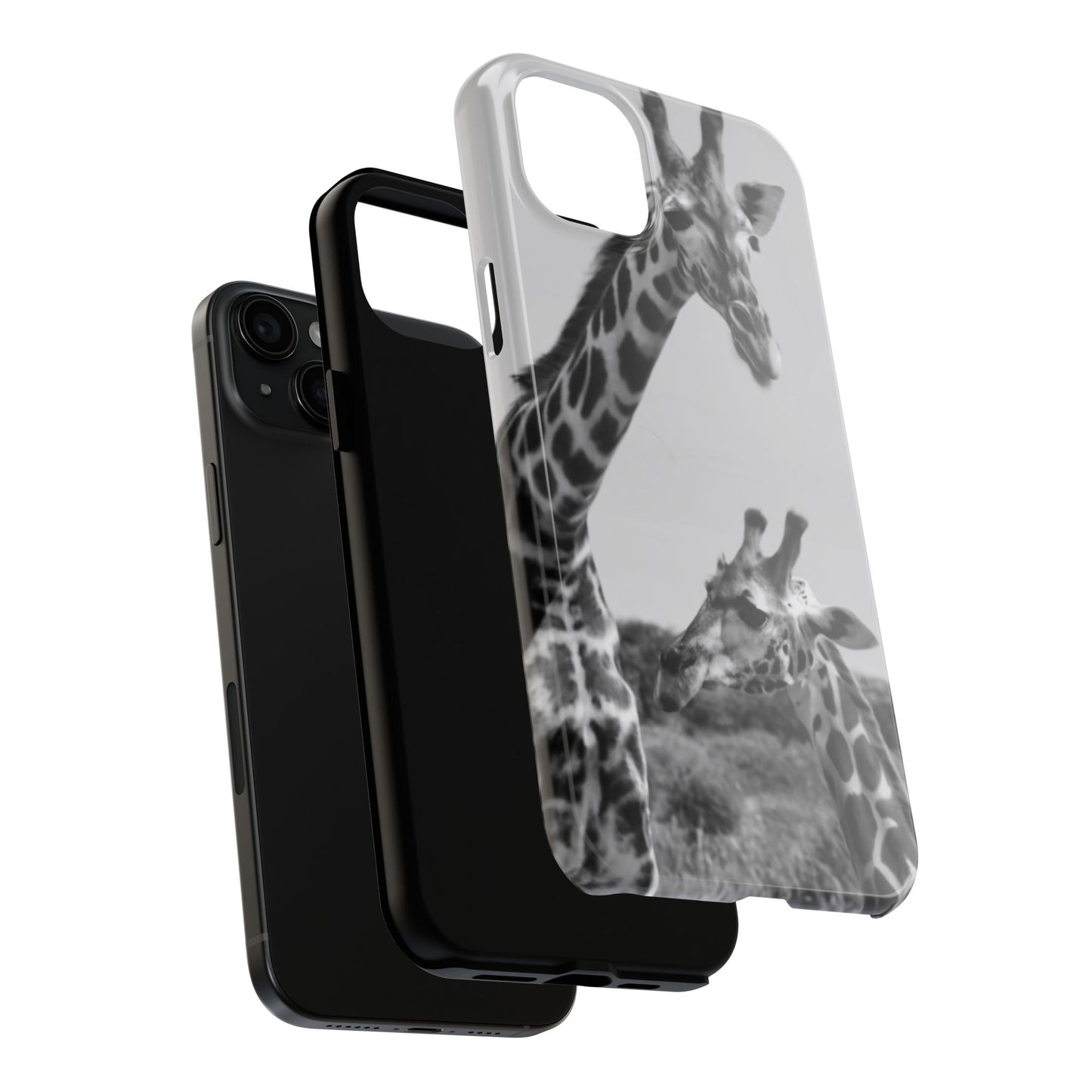 Monochrome Giraffe Guardian Case