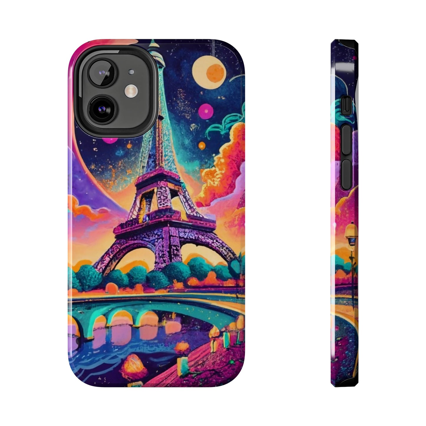 Vibrant Parisian Skyline ArmorGuard Case