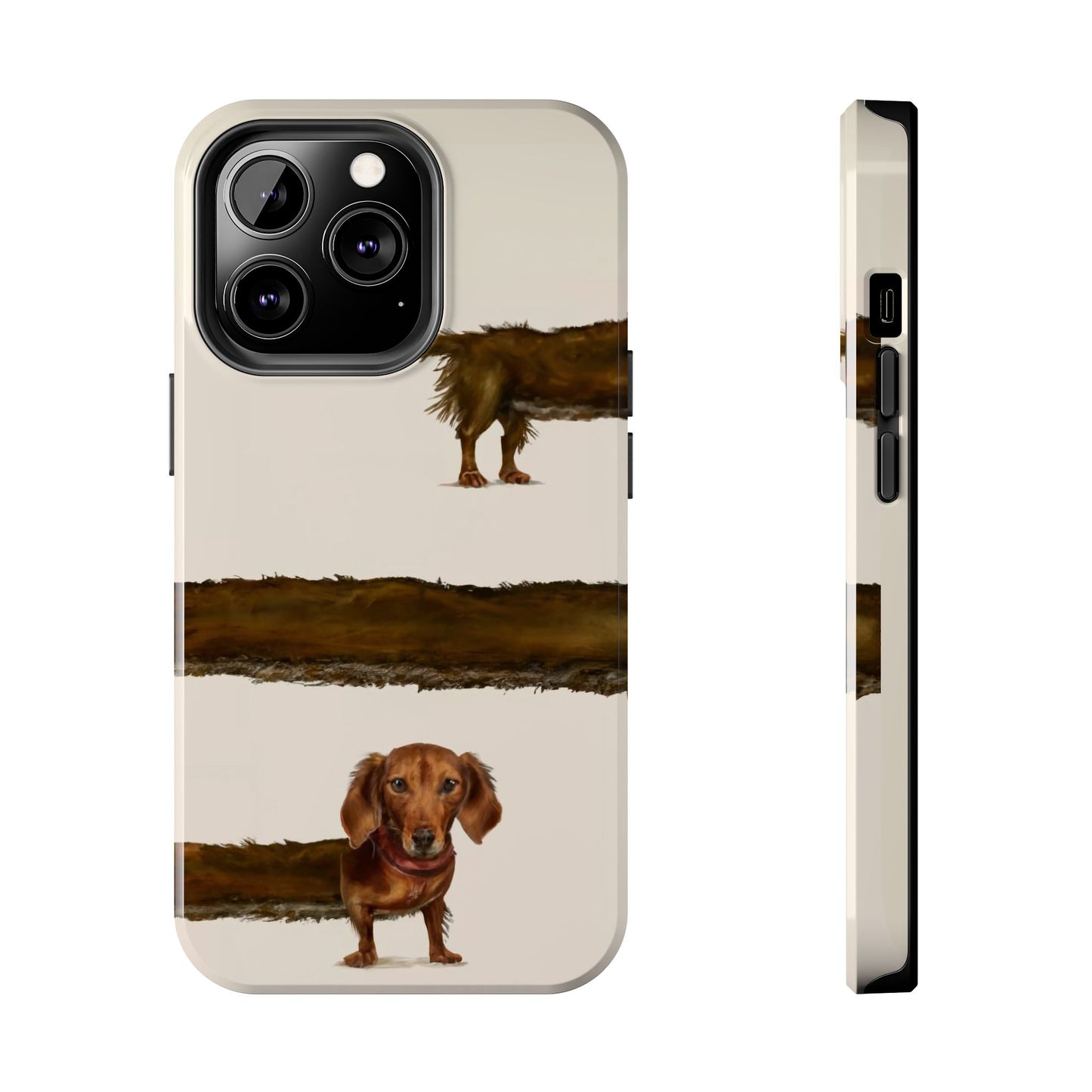 Wraparound Dachshund Long Dog Tough Phone Case