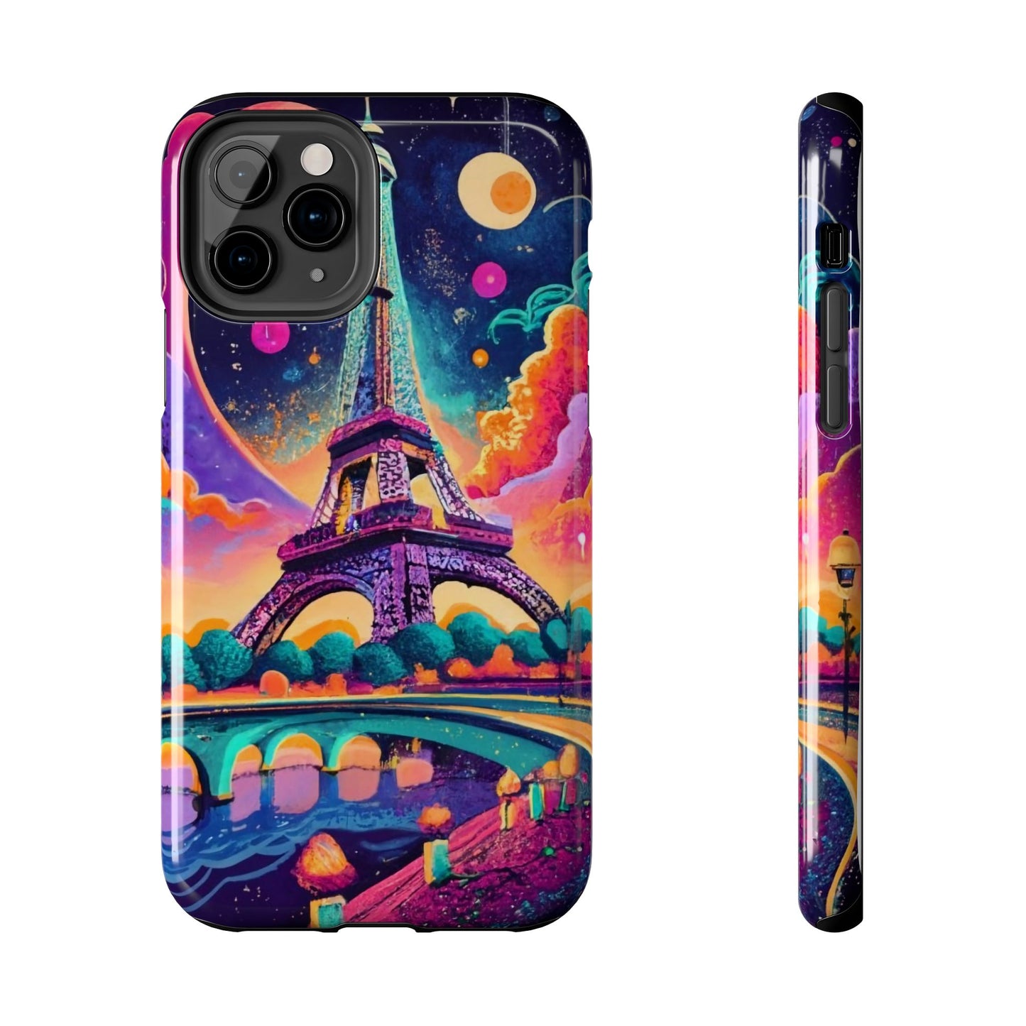 Vibrant Parisian Skyline ArmorGuard Case