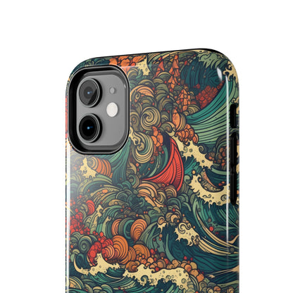 Electric Ocean - Wave of Colors - Tough Phone Cases