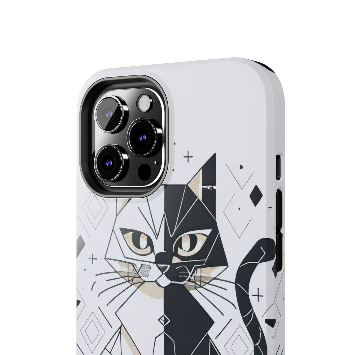 Minimalist Feline Defender Case