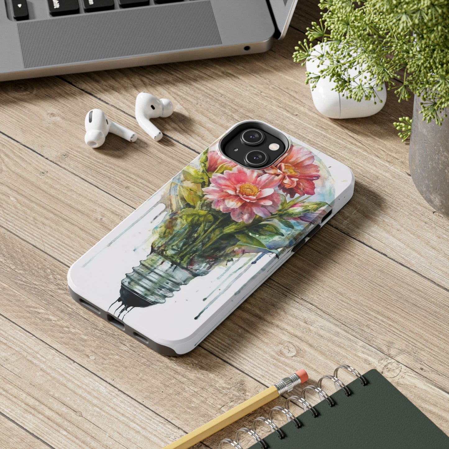 Floral Glow Defender Case