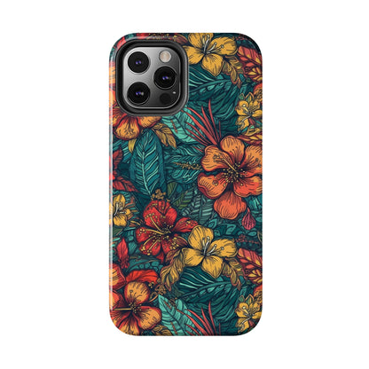 Radiant Frangipani - Hawaiian Tough Phone Case