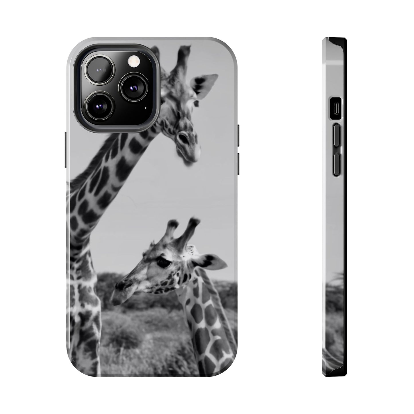 Monochrome Giraffe Guardian Case