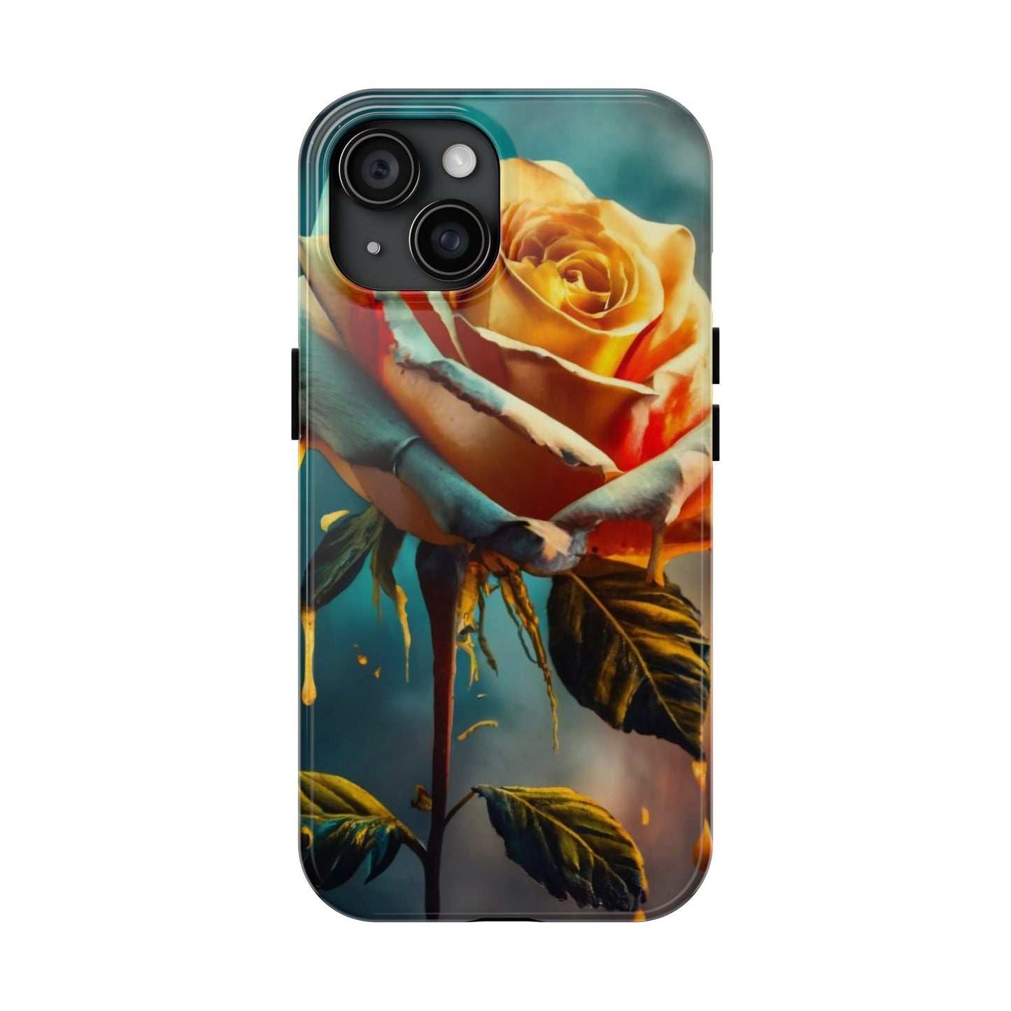 Golden Rose Elegance Tough Phone Case