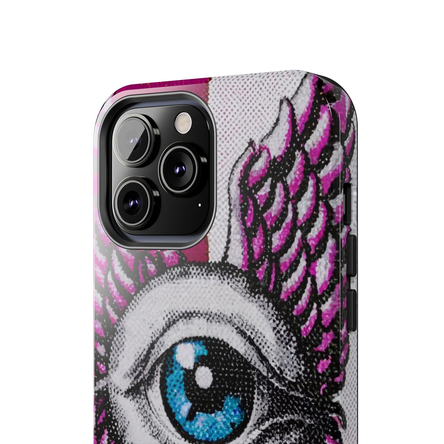 Dual-Tone Winged Eye iPhone Case