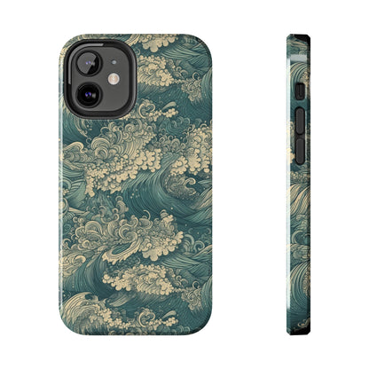 Tranquil Tides - Wave of Colors - Tough Phone Case