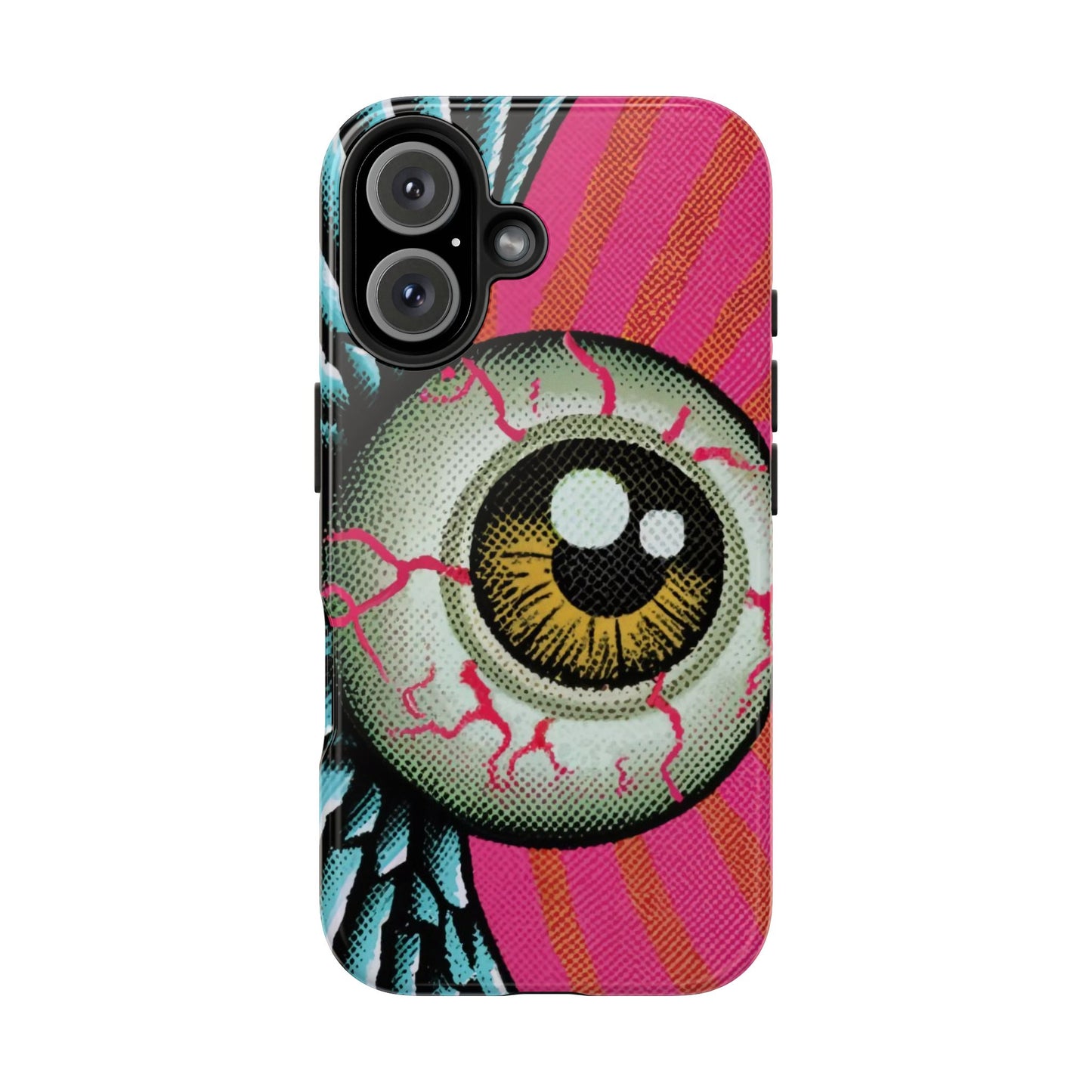 Winged Eye Pop Art Tough iPhone Case