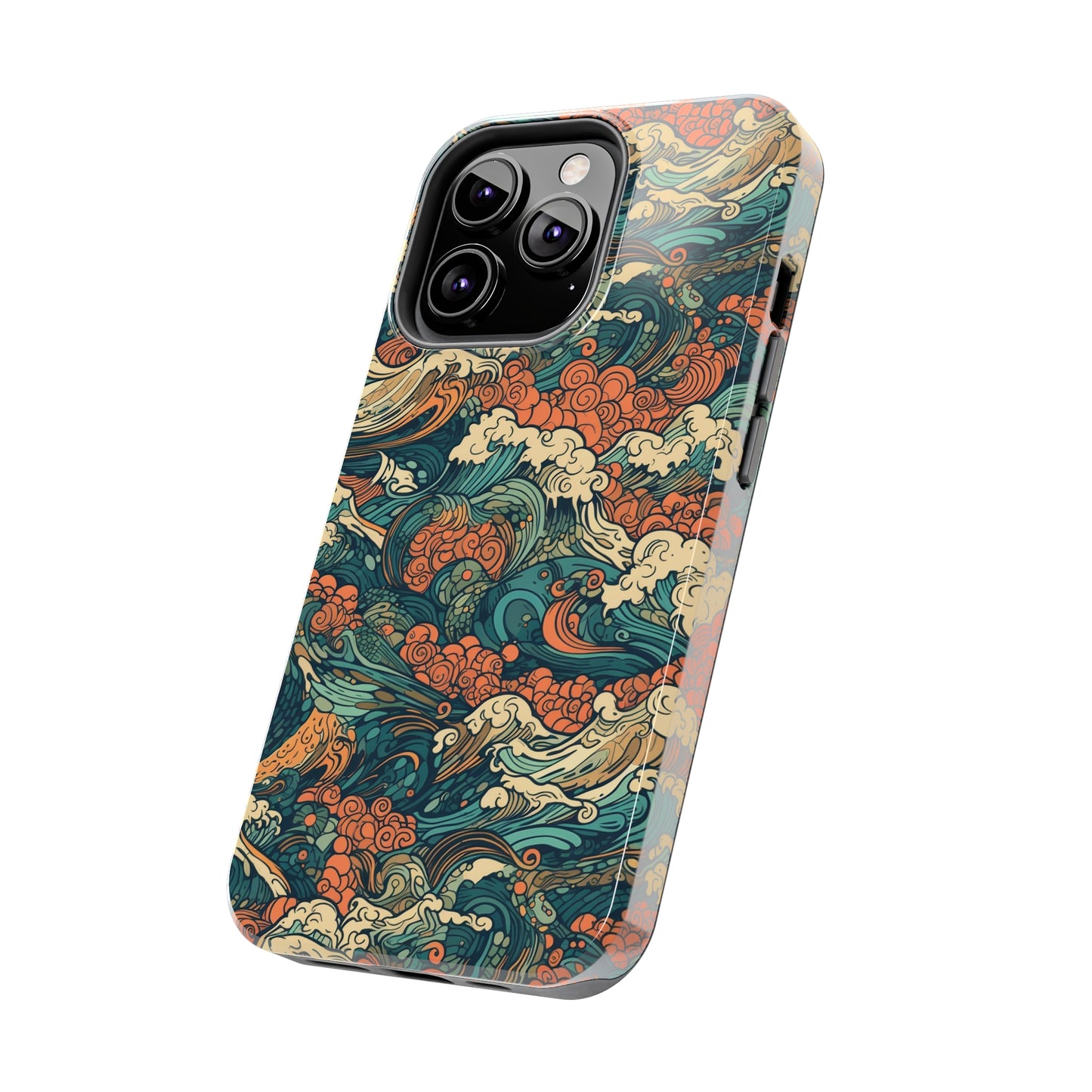 Vibrant Waves - Wave of Colors - Tough Phone Case