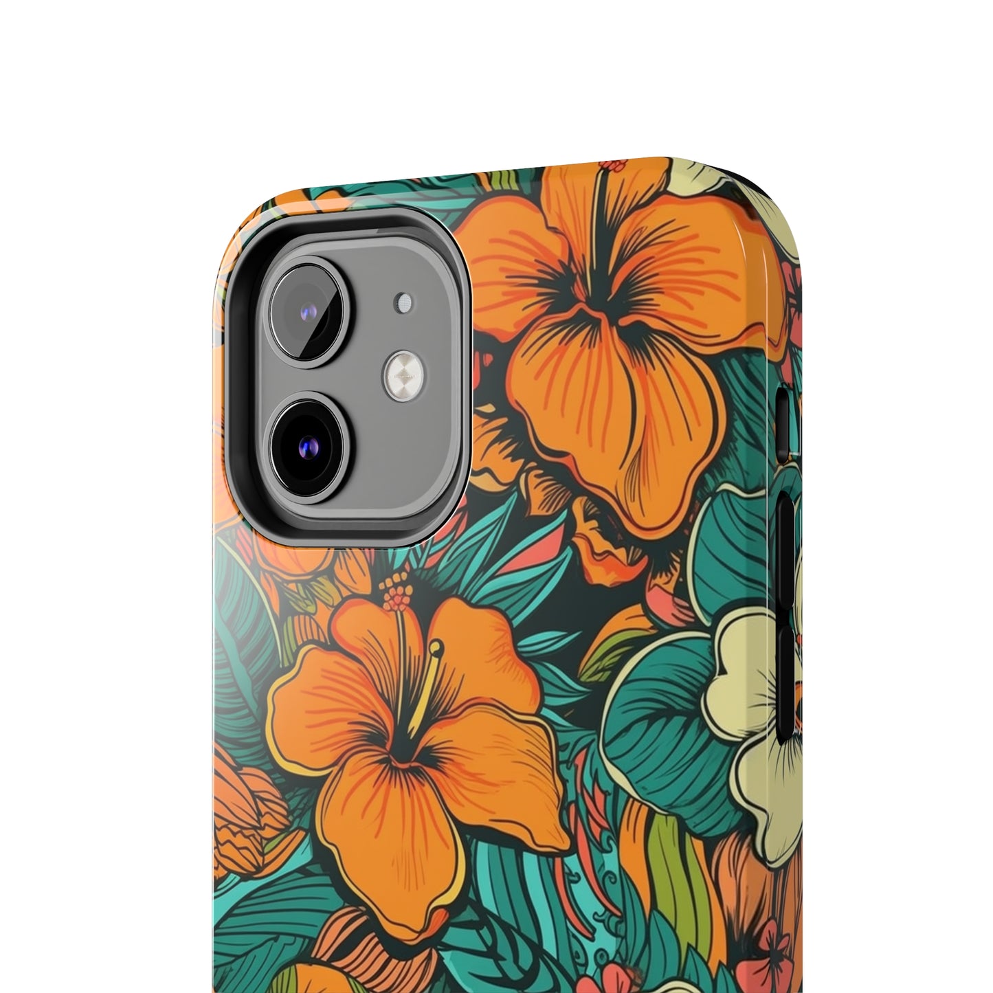 Sunset Tiare - Hawaiian Tough Phone Case