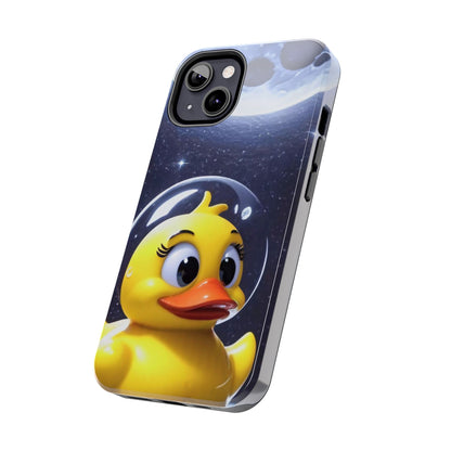 Lunar Space Duck Adventure Tough Phone Case