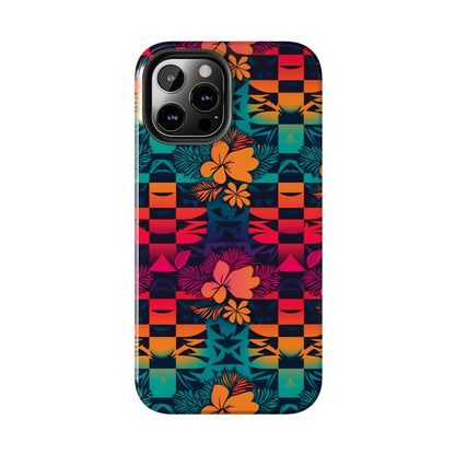 Electric Plumeria - Hawaiian Tough Phone Case