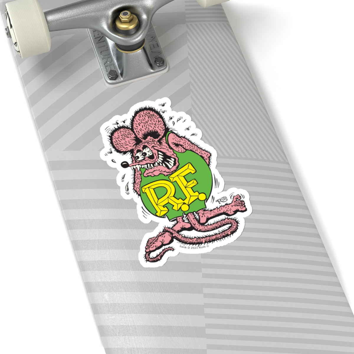 Pink Punch Rat Fink Sticker