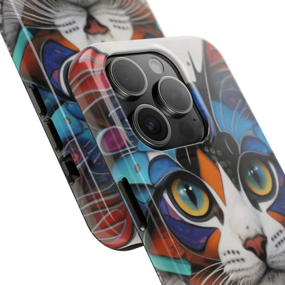 Whimsical Cat Dreamscape Guardian Phone Case