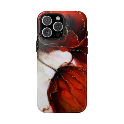 Ethereal Blossom Alcohol Ink Tough Phone Case