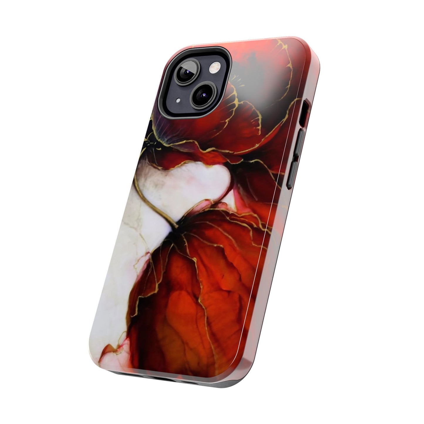 Ethereal Blossom Alcohol Ink Tough Phone Case