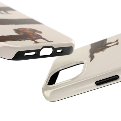 Wraparound Dachshund Long Dog Tough Phone Case