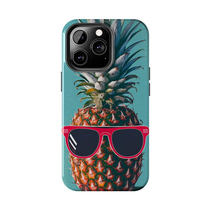 Beach-Ready Pineapple Sunglasses Tough Phone Case