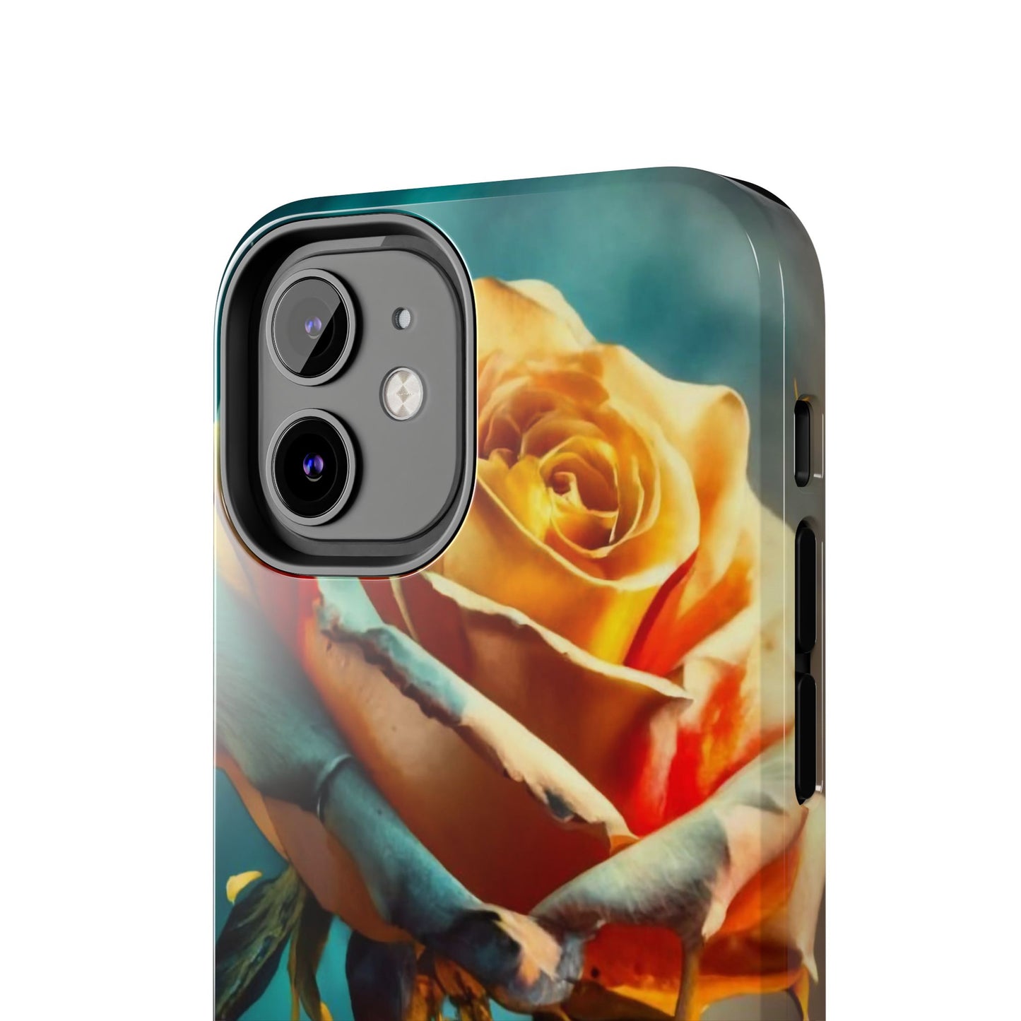 Golden Rose Elegance Tough Phone Case