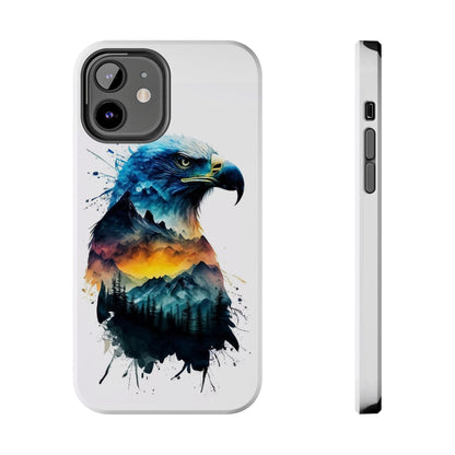 Intense Gaze Bald Eagle Tough Phone Case